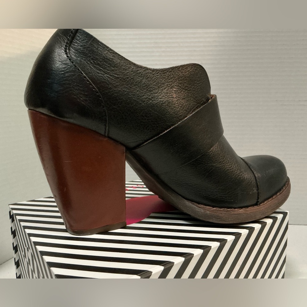 Korks Baroque booties black, 8.5